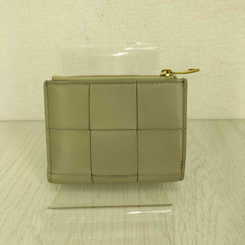 ボッテガヴェネタ BOTTEGA VENETA カセット イントレチャートウォレット レザー 二つ折り財布 レディース
