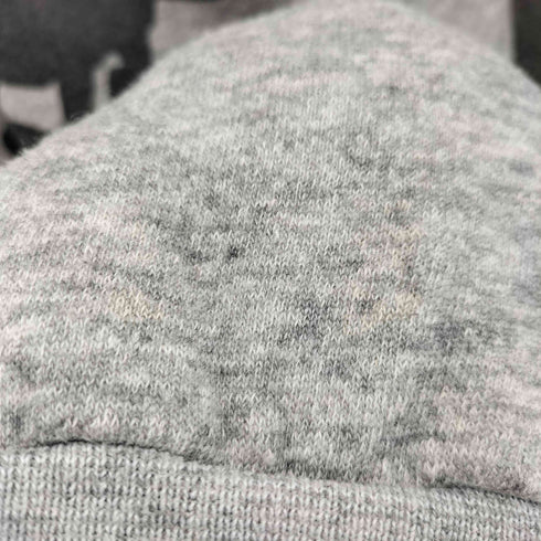 チャンピオン Champion 80S USA製 トリコタグ後期 企業ロゴプリント 裏起毛スウェット レディース import:L