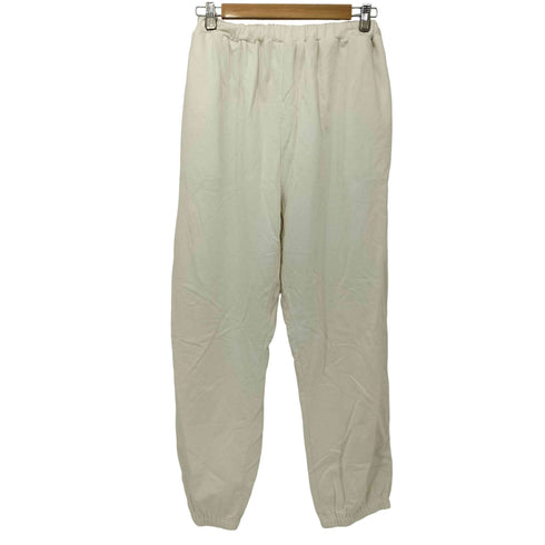 ロクビューティーアンドユースユナイテッドアローズ 6 BEAUTY & YOUTH UNITED ARROWS 25SS コットンウラケ ギャザーパンツ レディース JPN:36