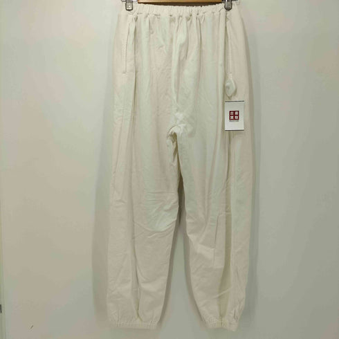 ロクビューティーアンドユースユナイテッドアローズ 6 BEAUTY & YOUTH UNITED ARROWS 25SS コットンウラケ ギャザーパンツ レディース JPN:36