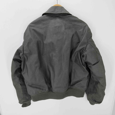 ユーエスアーミー U.S. ARMY 90S 92年会計 米軍 実軍 Jacket Flyer's Type CWU-45/P フライト ジャケット ISRATEX SCOVILL ジップ メンズ import:L