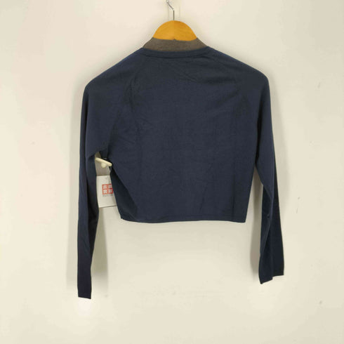エスマックスマーラ S Max Mara クルーネッククロップドカーディガン レディース JPN:M