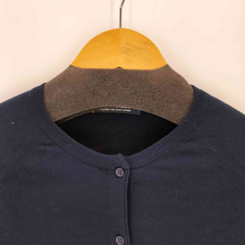 エスマックスマーラ S Max Mara クルーネッククロップドカーディガン レディース JPN:M