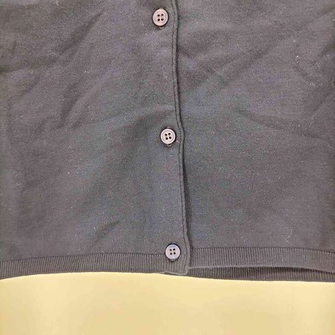 エスマックスマーラ S Max Mara クルーネッククロップドカーディガン レディース JPN:M