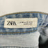 ザラ ZARA ダメージ加工 ワイドデニムパンツ メンズ FR:40-44