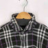 バーバリーブラックレーベル BURBERRY BLACK LABEL ホースロゴ刺繍 L/Sチェックシャツ メンズ JPN:2