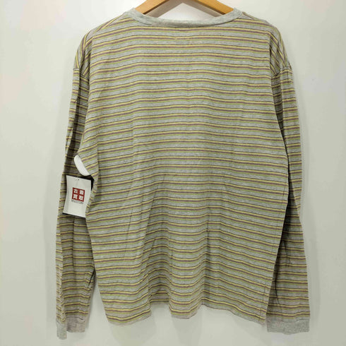 ロクビューティーアンドユースユナイテッドアローズ 6 BEAUTY & YOUTH UNITED ARROWS 24AW コットン ボーダー ロングスリーブTシャツ レディース