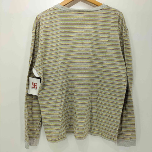 ロクビューティーアンドユースユナイテッドアローズ 6 BEAUTY & YOUTH UNITED ARROWS 24AW コットン ボーダー ロングスリーブTシャツ レディース