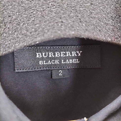 バーバリーブラックレーベル BURBERRY BLACK LABEL 総柄S/Sウエスタンシャツ メンズ JPN:2