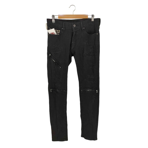 ヴォーギッシュ VOGUISH Y2K 平成 ジップデザインデニムパンツ メンズ JPN:L