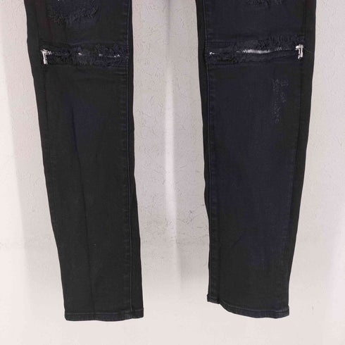 ヴォーギッシュ VOGUISH Y2K 平成 ジップデザインデニムパンツ メンズ JPN:L