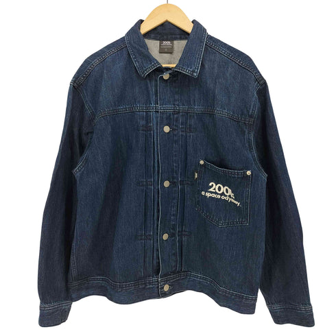 ジーユー GU ムービー コラボ 刺繍 1ST 型 デニム ジャケット メンズ JPN:L