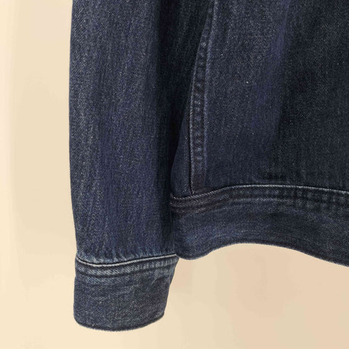 ジーユー GU ムービー コラボ 刺繍 1ST 型 デニム ジャケット メンズ JPN:L
