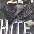オフホワイト OFF-WHITE 初期モデル ダメージ加工 スキニーデニムパンツ メンズ 28
