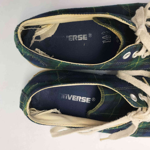 コンバース CONVERSE Jack Purcell B-GENERATION Navy Check ジャックパーセル 100th記念モデル ウール チェック柄 メンズ CONVERSE:9 1/2