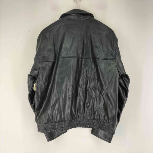 ザラ ZARA フェイクレザーボンバージャケット メンズ import:S