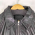 ザラ ZARA フェイクレザーボンバージャケット メンズ import:S