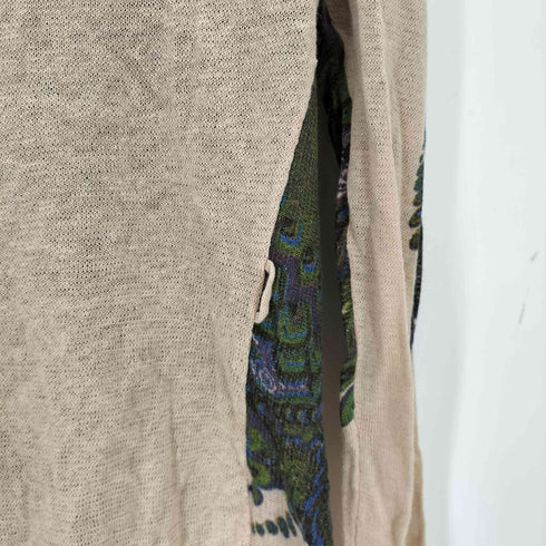 デシグアル Desigual 総柄 ラミー混 カーディガン レディース JPN:M