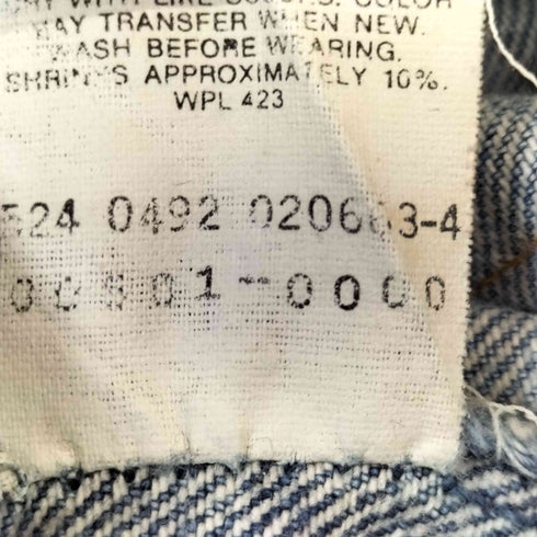 リーバイス Levis 501XX 92年製 USA製 エルパソ工場 刻印524 ストレートデニム メンズ W35 L36