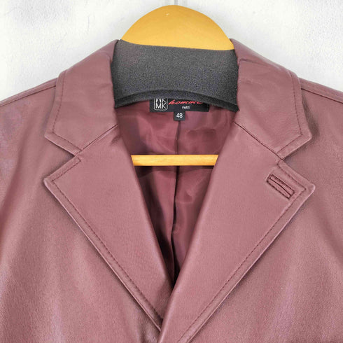 ミッシェルクラン MICHEL KLEIN ピッグレザーテーラードジャケット メンズ 48