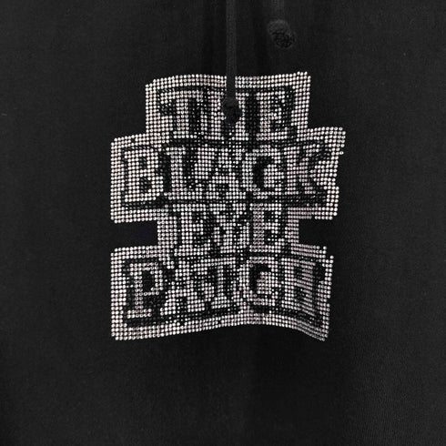 ザブラックアイパッチ THE BLACK EYE PATCH ラインストーン加工 パーカー メンズ import:XL