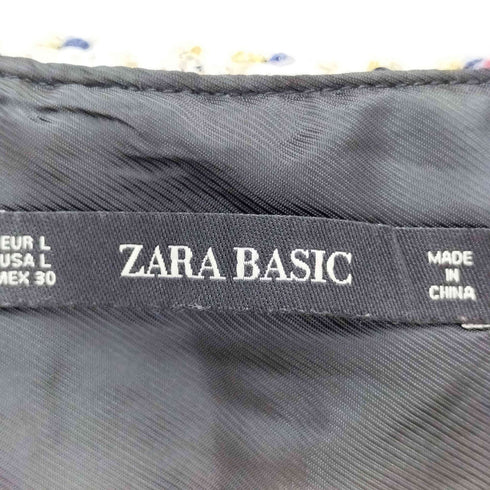 ザラ ZARA ツイードミニワンピースロングジレ レディース JPN:L