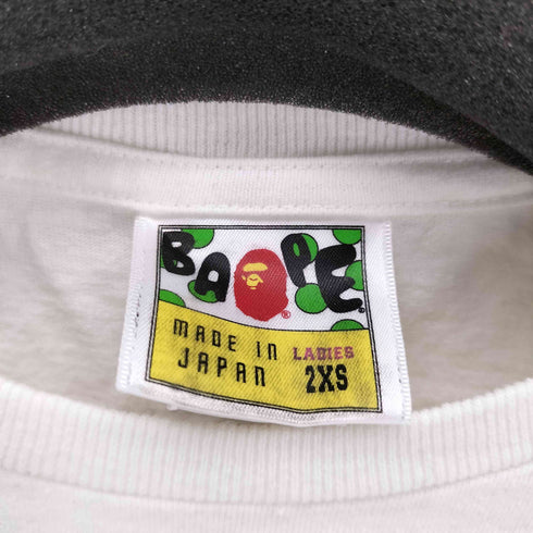 アベイシングエイプ A BATHING APE BABY MILO プリントS/Sカットソー レディース 2XS