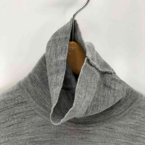 ジョンスメドレー JOHN SMEDLEY 英国製 タートルネックニットワンピース レディース