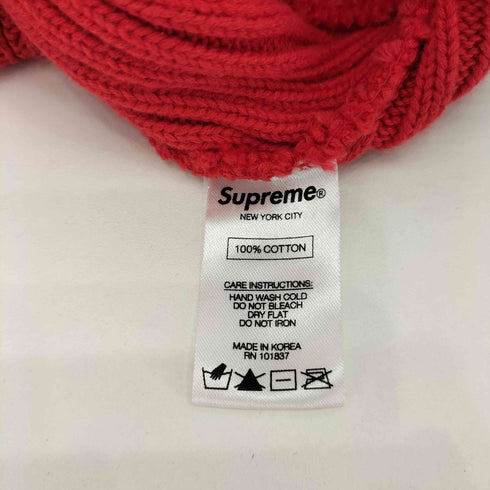 シュプリーム Supreme 25SS LOGO-PATCH OVERDYED BEANIE メンズ