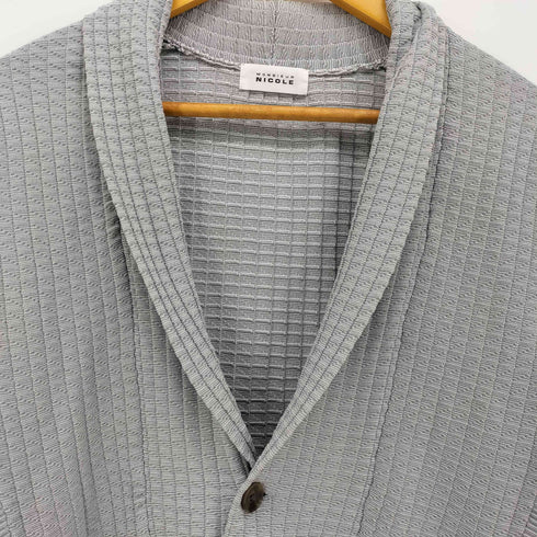 MONSIEUR NICOLE ジオメトリック ジャカード ニット カーディガン メンズ JPN:46