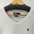 ポロバイラルフローレン Polo by RALPH LAUREN ポニー刺繍コットンVネックニット メンズ JPN:S