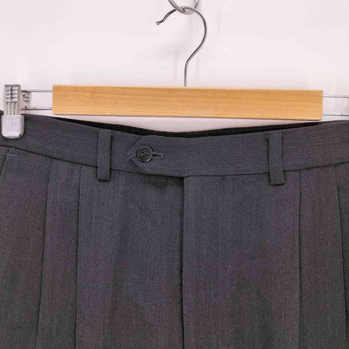 アルマーニコレツィオーニ ARMANI COLLEZIONI 2タックワイドテーパードスラックス メンズ