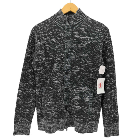 MONSIEUR NICOLE メランジ調 ニット ブルゾン メンズ JPN:48