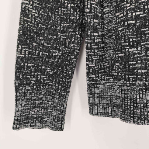 MONSIEUR NICOLE メランジ調 ニット ブルゾン メンズ JPN:48