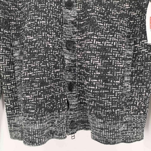 MONSIEUR NICOLE メランジ調 ニット ブルゾン メンズ JPN:48