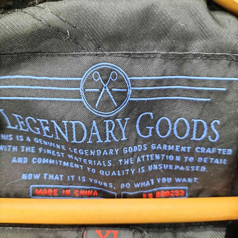 legendary goods 裏ボア チェック ジャケット メンズ import:XL