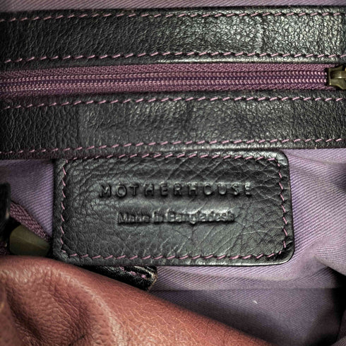 マザーハウス MOTHERHOUSE 2way レザー ショルダー トートバッグ レディース