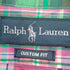ラルフローレン RALPH LAUREN 90s CUSTOM FIT チェック ポニー刺繍 コットン ボタンダウンシャツ メンズ import:XL