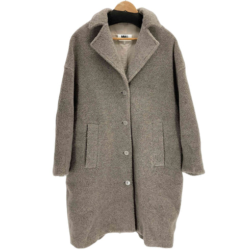 エムエムシックスメゾンマルジェラ MM6 Maison Margiela 18AW コクーンジャージーボアコート レディース JPN:36