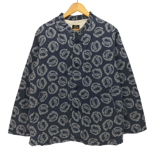 ニードルズ Needles 18AW ORIENTAL BUTTON STAND COLLAR COVERALL オリエンタルボタン スタンドカラー カバーオール メンズ JPN:XS