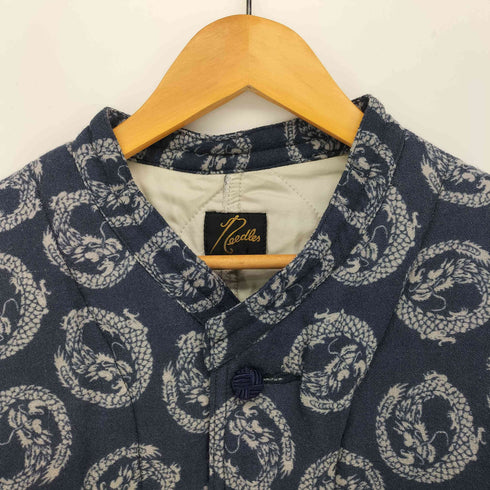 ニードルズ Needles 18AW ORIENTAL BUTTON STAND COLLAR COVERALL オリエンタルボタン スタンドカラー カバーオール メンズ JPN:XS
