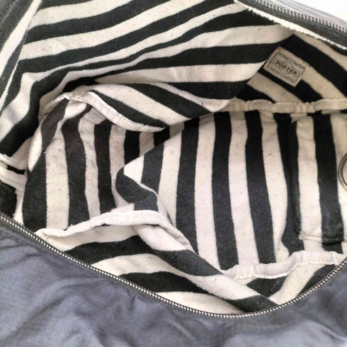 ポーター PORTER リバーシブル 裏地ボーダー ショルダーバッグ メンズ