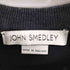 ジョンスメドレー JOHN SMEDLEY メリノウール製 ラグランスリーブセーター メンズ import:M
