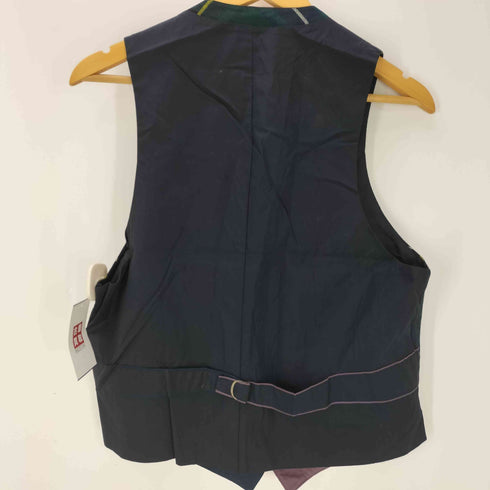 ポールスミスロンドン Paul Smith LONDON チェック柄ジレ メンズ