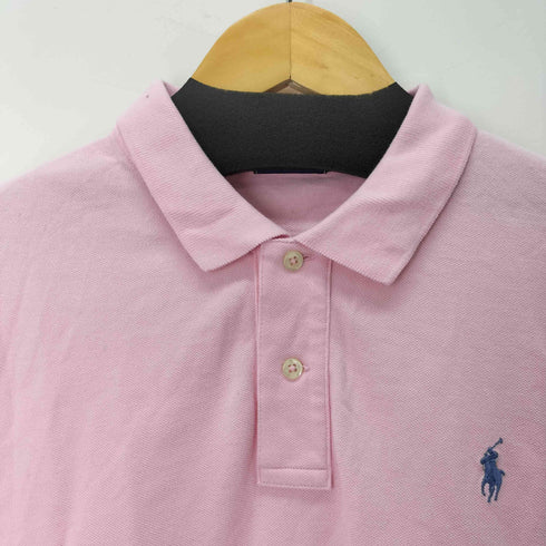 ポロラルフローレン POLO RALPH LAUREN コットン メッシュ ポロドレス レディース import:XL