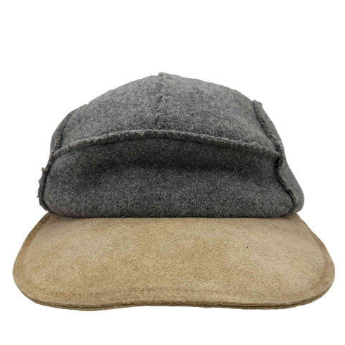 サンシー SUNSEA スエード 切り替え ウール ジェット キャップ メンズ