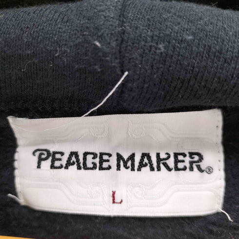 ピースメーカー PEACE MAKER グラフィックプリントジップパーカー メンズ JPN:L