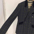 darrowdale 英国製 ダブルブレスト ピークドラペル テーラードジャケット 3ピース セットアップ タータンチェック メンズ 20/07/08