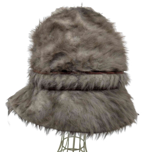 クリスチャンディオール Christian Dior 60S ~ chapeaux paris new york OLD ボア シャギー バケットハット レディース