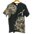 和柄 桜 雷神 クルーネックTシャツ メンズ JPN:L
